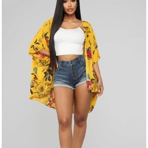 Ready to bloom kimono